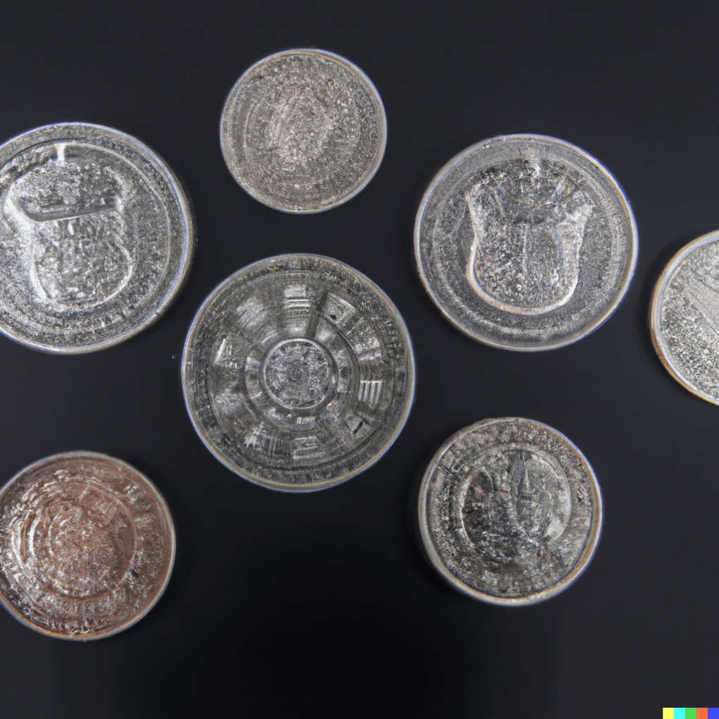 DALLC2B7E 2023 08 11 13.05.16 Five of the Rarest Coins in the World