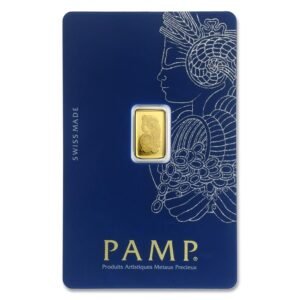 1 gram Gold Bar - PAMP Suisse Lady Fortuna VERISCAN™ (In Assay) C795720
