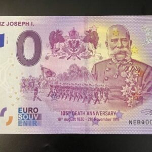 2021 - 0 euro note AUSTRIA - FRANZ JOSEPH I. Kaiser NEBQ