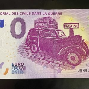 2019 - 0 Euro-Schein FRANCE - MEMORIAL OF CIVILIANS IN WAR #02 UEMG