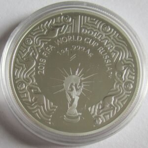 2018 Australia Fifa World Cup Russia Silver Proof Coin