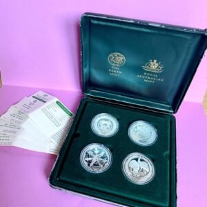 2000 - Sydney olympic $5 coin collection 4 coins set