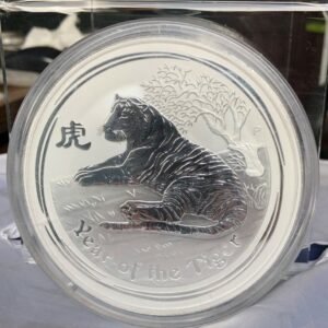 2010 - Australia 30 Dollar 1 Kg .999 Silver - Year of the Tiger
