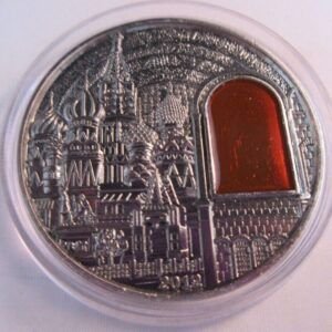 2012 MOSCOW KREMLIN REPUBLIC OF PALAU LARGE MEDALLION WITH CAPSULE