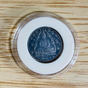 1932 - The Emerald Buddha Medal - 150th Anniversary , The King's Rama 7 , (ALPACCA / Mold)