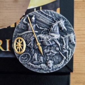 2019 Niue $5 Cart - Rydwan 2 Oz Silver Coin