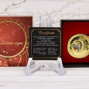 2018 - Capricorn Zodiac Sign Silver Coin 500 Francs Cameroon