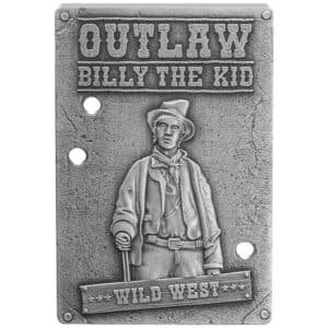 2023 - 1 oz Niue - BILLY the KID Revolverheld - Antique Finish - 2 NZD