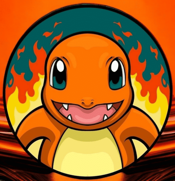 1. Pokemon Gotta Catch Em All CHARMANDER Enameled 1 oz Silver Round Coin charizard