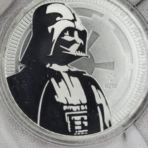 2017 - $2 Star Wars Darth Vader 1 oz .999 Silver BU in Capsule