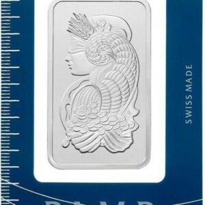 1 Oz PAMP Suisse Lady Fortuna Silver Bar .999 Fine (In Assay)