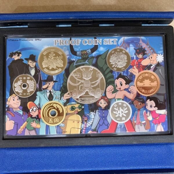 2003 Japan The Birth of Astro Boy 6-Coin Proof Set Astro Boy