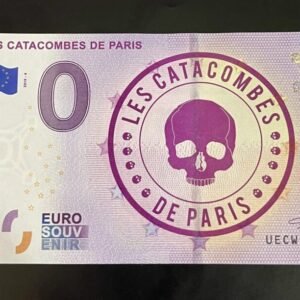 2019 - 0 euro note FRANCE - LES CATACOMBES DE PARIS #03 UECW