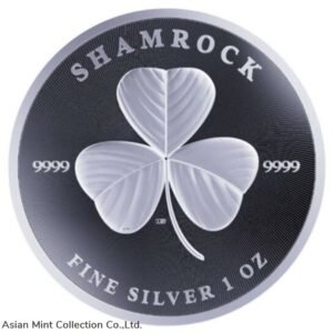 2022 Niue Shamrock 1oz Silver BU Coin