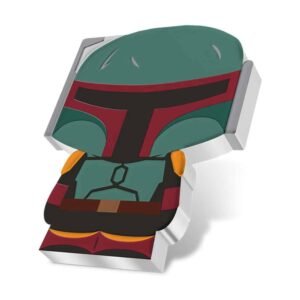 2022 - Star Wars The Book of Boba Fett™ - Boba Fett™ 1oz Silver Chibi® Coin