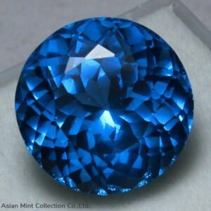 RARE Natural Certified 16.00 Ct Unheated Russian Blue Aquamarine Loose Gemstones