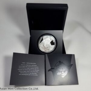 2016 - STAR WARS YODA 1oz Silver Proof Disney Coin