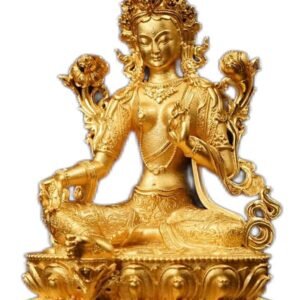 2023 Republic Cameroon 10000 Francs BUDDHA 3D Figurine 7.5oz (233gram) Silver Gilded Proof Coin