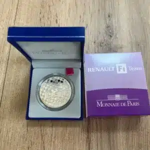 2007 - Silver coin Renault Formula 1 France 1.50 EUR Monnaie Paris - 1037/5000