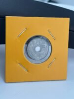 1994 - Thailand 5 Satang Tin Coin - Bua Kanok Khaeng Singh pattern, unused. - Image 2