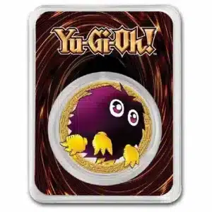 023 - Yu-Gi-Oh! Kuriboh 1oz 999 Silver Colored Niue ST / BU in TEP