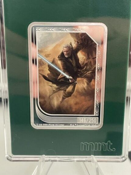 2023 - Rare Niue Star Wars Mint Trading Coins Limited Obi-Wan Kenobi 146/250