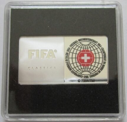 1954 - Samoa $1 FIFA Classics World Cup Switzerland 1/2oz Silver