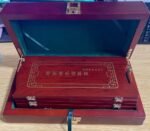 2005 - Cook Island Issued Chinese Theme Color Silver Coin Bar - 1oz x 4 With Solid Display Box - Image 5