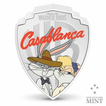 2023 Niue Warner Bros. Looney Tunes Mashups Casablanca 2oz Silver Proof Coin