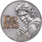 2022 - Lord of the Rings 2 oz Antique finish Silver Coin 10$ Cook Islands - Image 2
