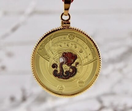 2018 - Aquarius Zodiac Sign Proof Silver Coin 500 Francs Cameroon