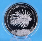 2019 - Barbados 1 oz Silver 999 Lionfish Firefish 1 oz 999 Silver Coins - Image 4