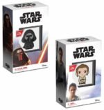 2021 Niue Star Wars Resilient Rey and Kylo Ren Chibi 1 oz Silver Colorized Proof - Image 4