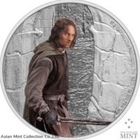 2021 - Niue Lord of the Rings Aragorn 1oz. Silver Coin