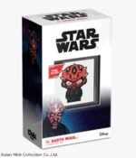 2022 Chibi Coin Darth Maul Silver Proof Niue Star Wars 1 Oz - Image 3