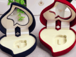 Coin box, empty box, contains 1 coin, available in 2 colors, red/blue, heart shape, beautifully designed by the Treasury Department. Product code B01-6 - Image 2