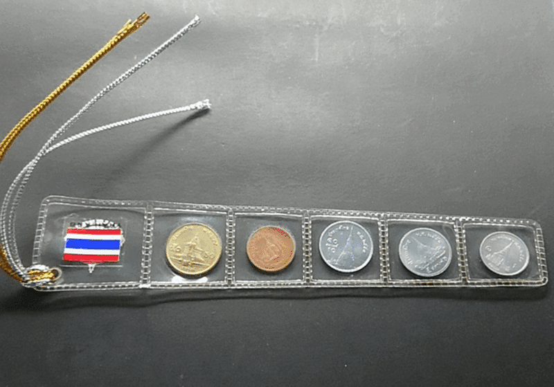 Bookmark set featuring unused 2008 coin.