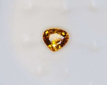 Golden Yellow Heart Cut