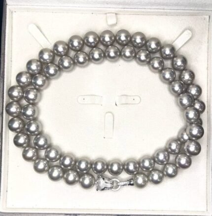 Silver Pearl Necklace