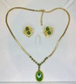 Jade Jewelry Set (Necklace + Earring) - Image 2