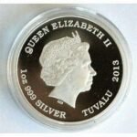 2013 $1 Mythical Creatures - Griffin 1 oz. Silver Proof Coin Perth Mint .999 AG - Image 4